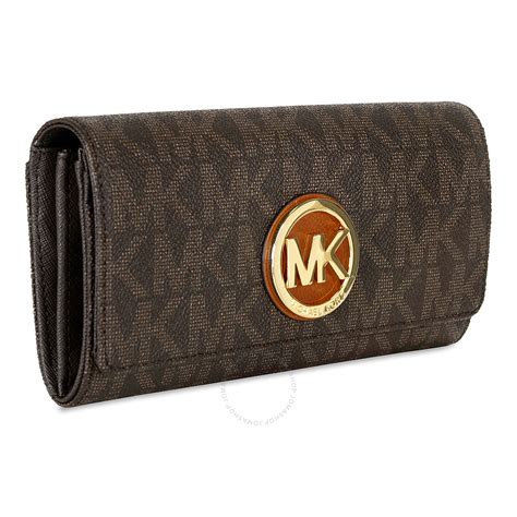 michael kors fulton carryall wallet brown|Michael Kors fulton crossbody.